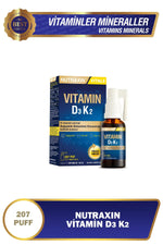 Nutraxin Vitamin D3K2 Takviye Edici Gıda 30 ml