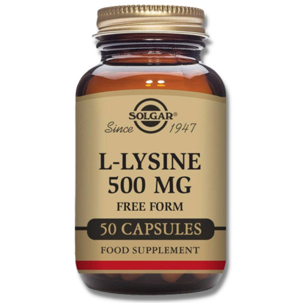 Solgar L-Lysine 500 Mg 50 Kapsül