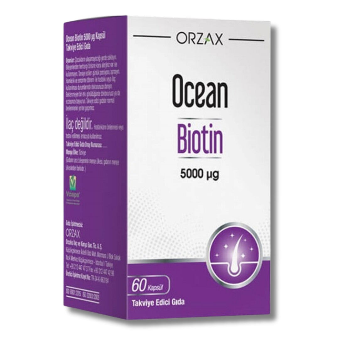 Orzax Ocean Biotin 60 Kapsül