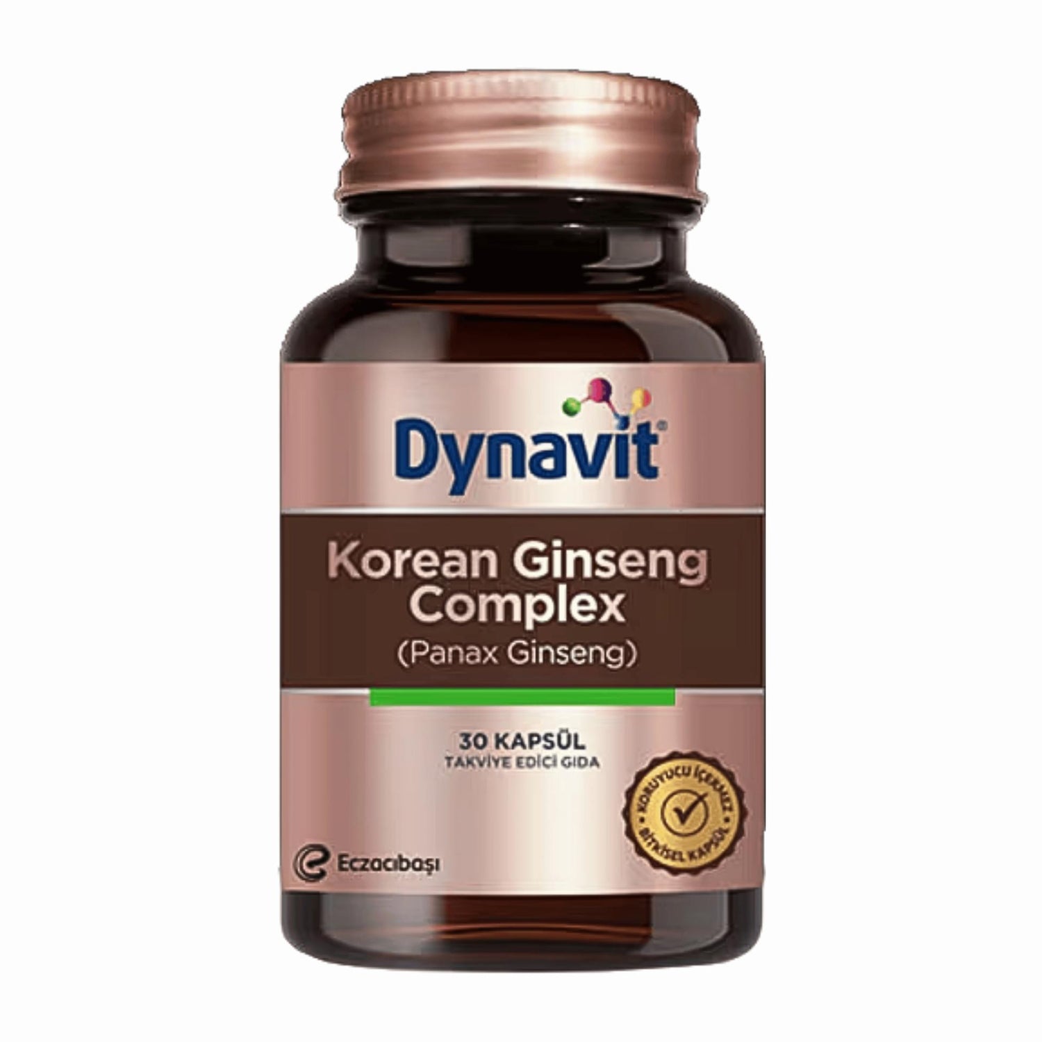 Eczacıbaşı Dynavit Korean Ginseng Complex Takviye Edici Gıda 30 Kapsül