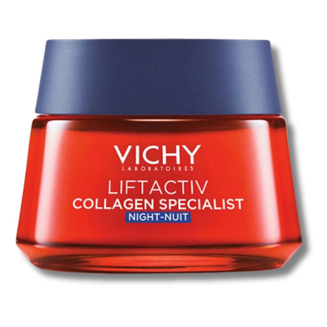 Vichy Liftactiv Collagen Specialist Yaşlanma Karşıtı Gece Bakım Kremi 50 ml