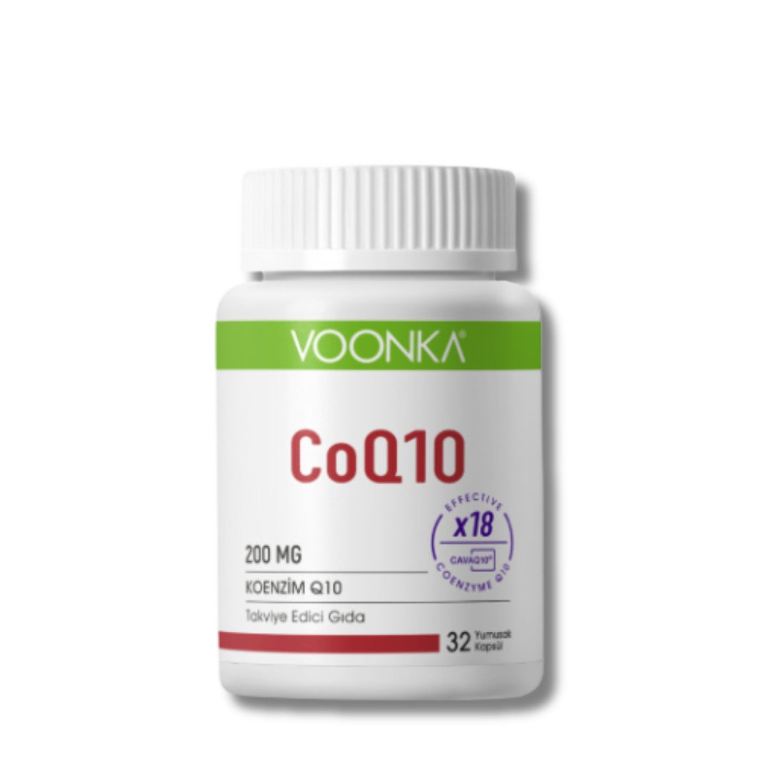 Voonka CoQ10 200mg 30 Yumuşak Kapsül