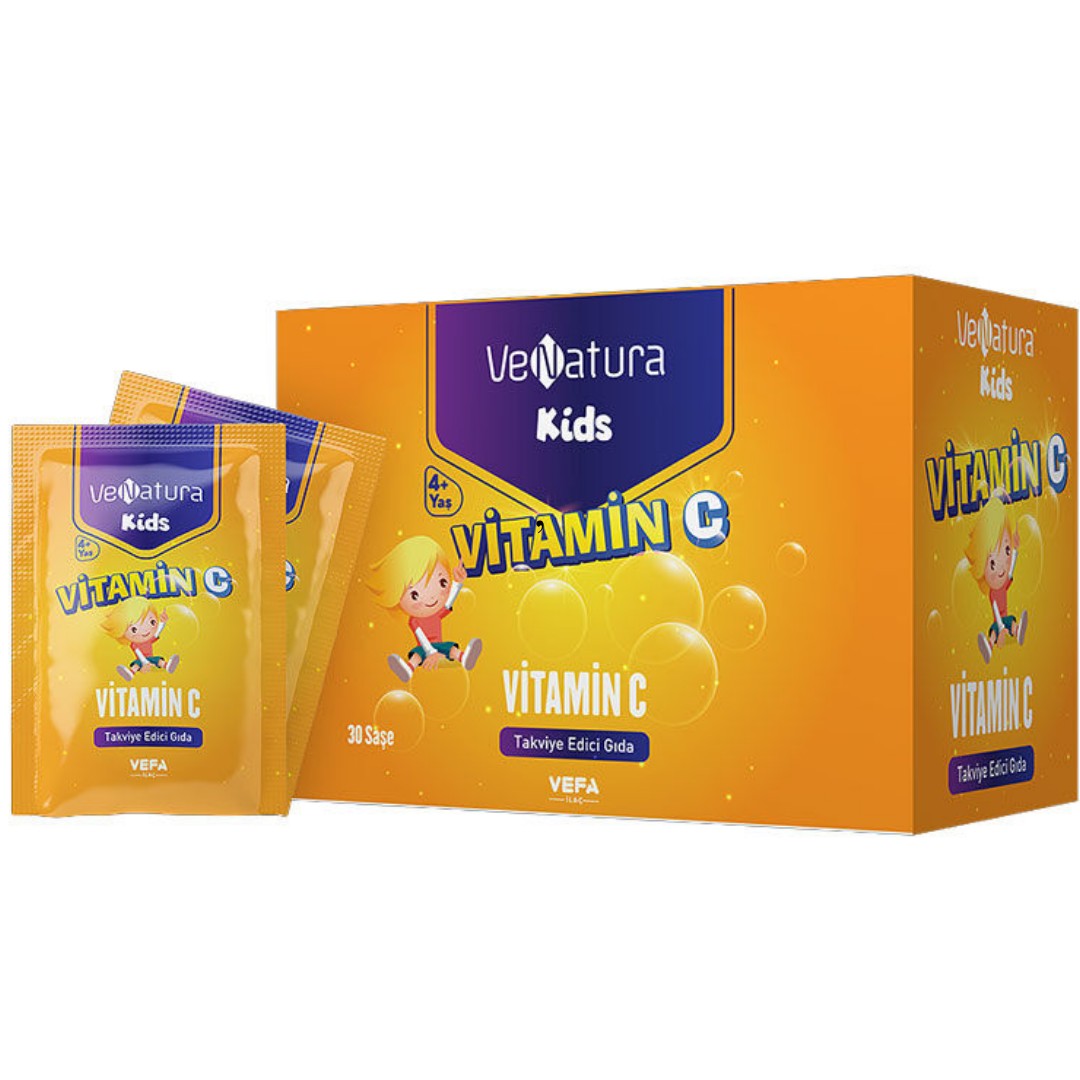 VeNatura Kids Vitamin C Takviye Edici Gıda -30 Saşe