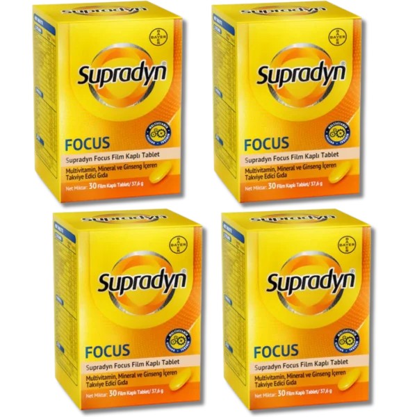 Supradyn Energy Focus 4x30 Tablet