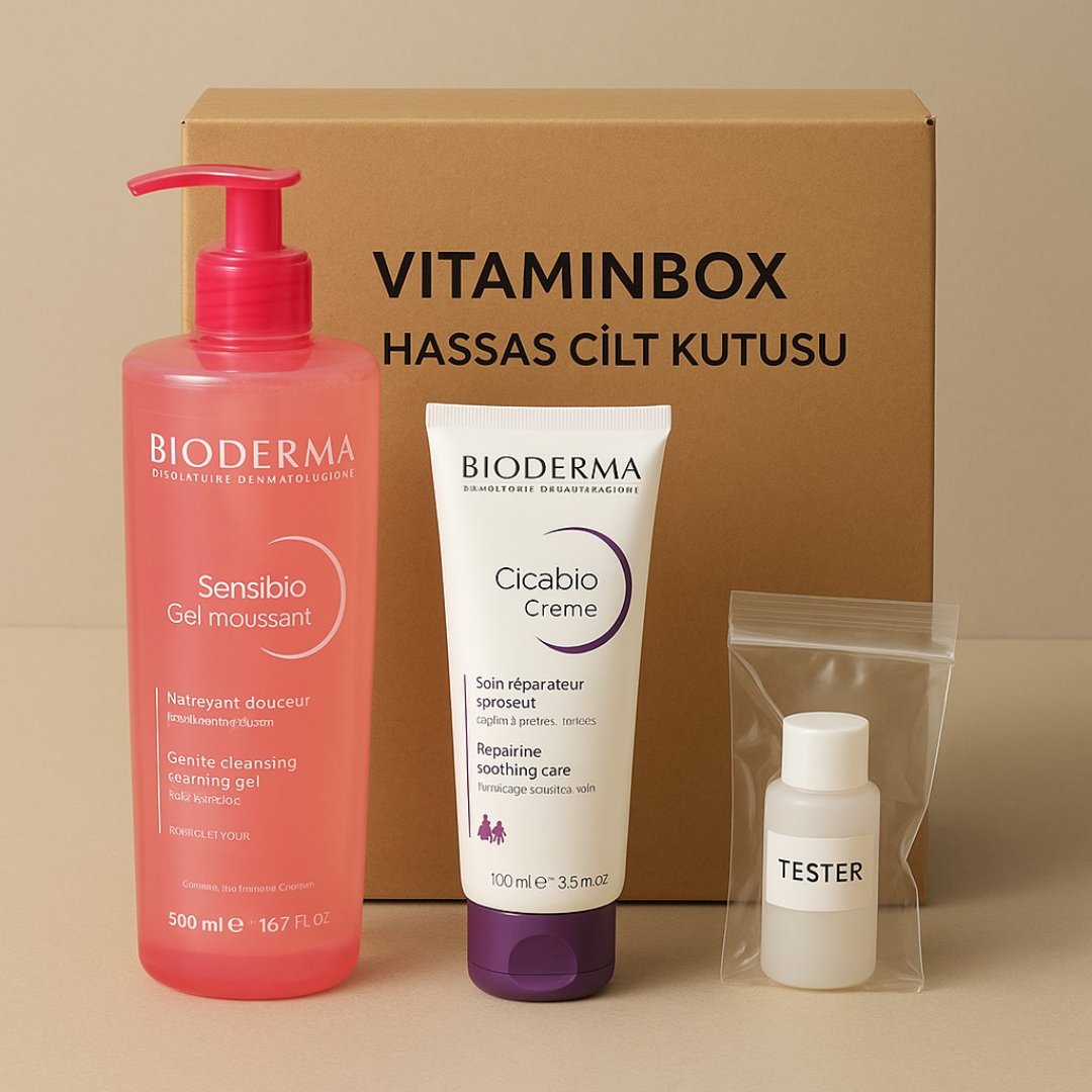 VitaminBox Hassas Ciltere Özel Bakım Kutusu