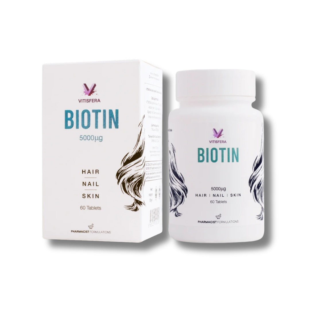 Vitisfera Biotin 5000 mcg 60 Tablet