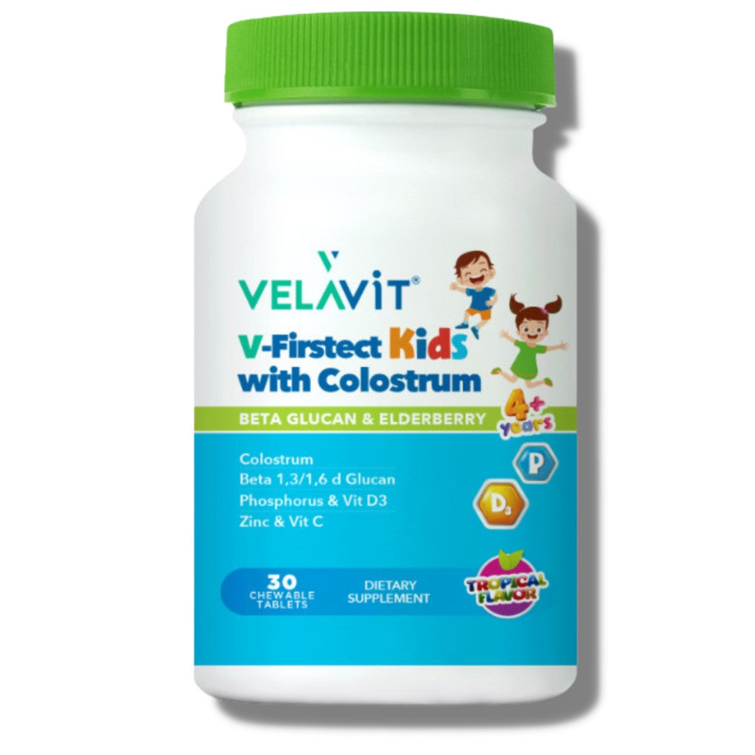 Velavit V-Firstect Kids with Colostrum 30 Tablet