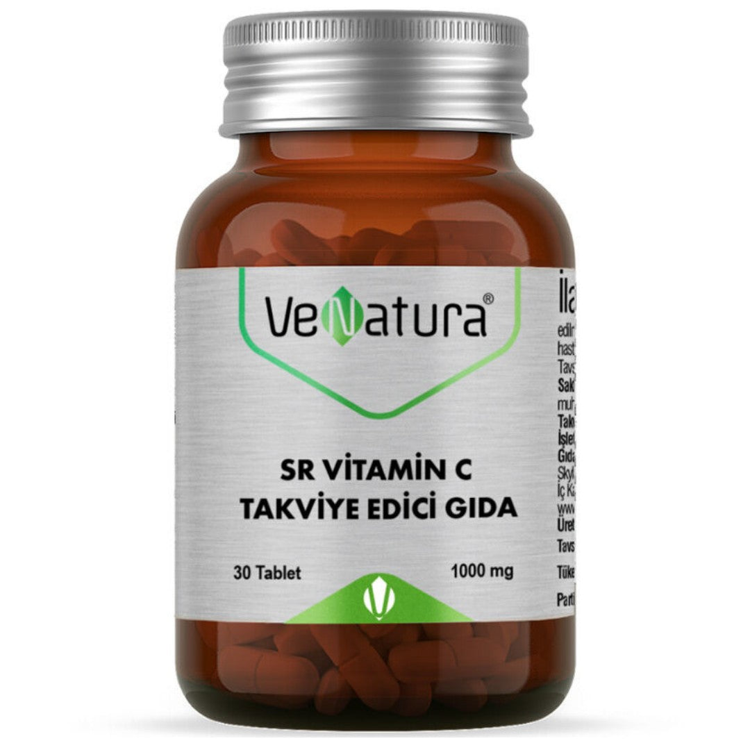 VeNatura SR Vitamin C 1000 mg Takviye Edici Gıda 30 Tablet