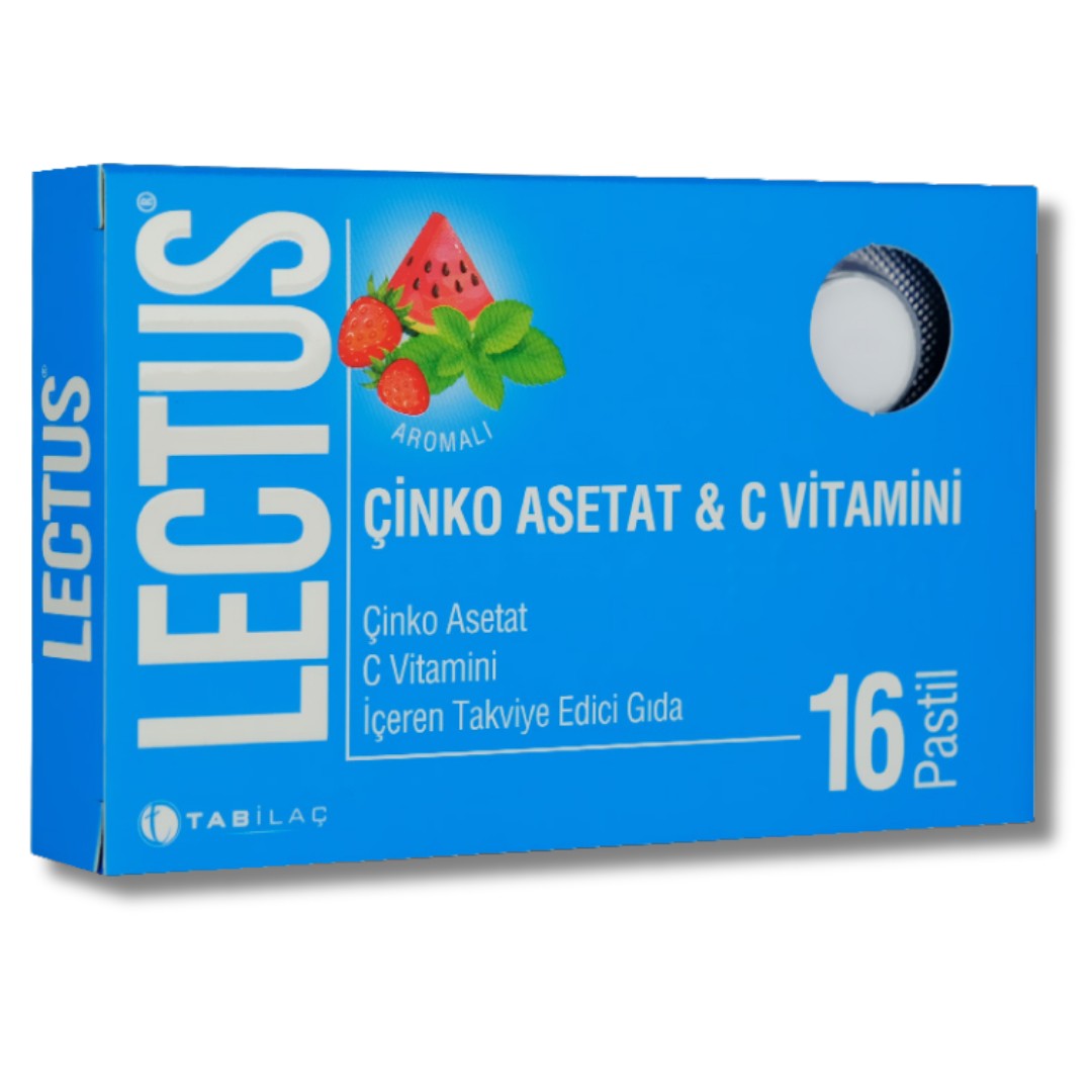 Lectus Çinko Asetat 16 Pastil 4