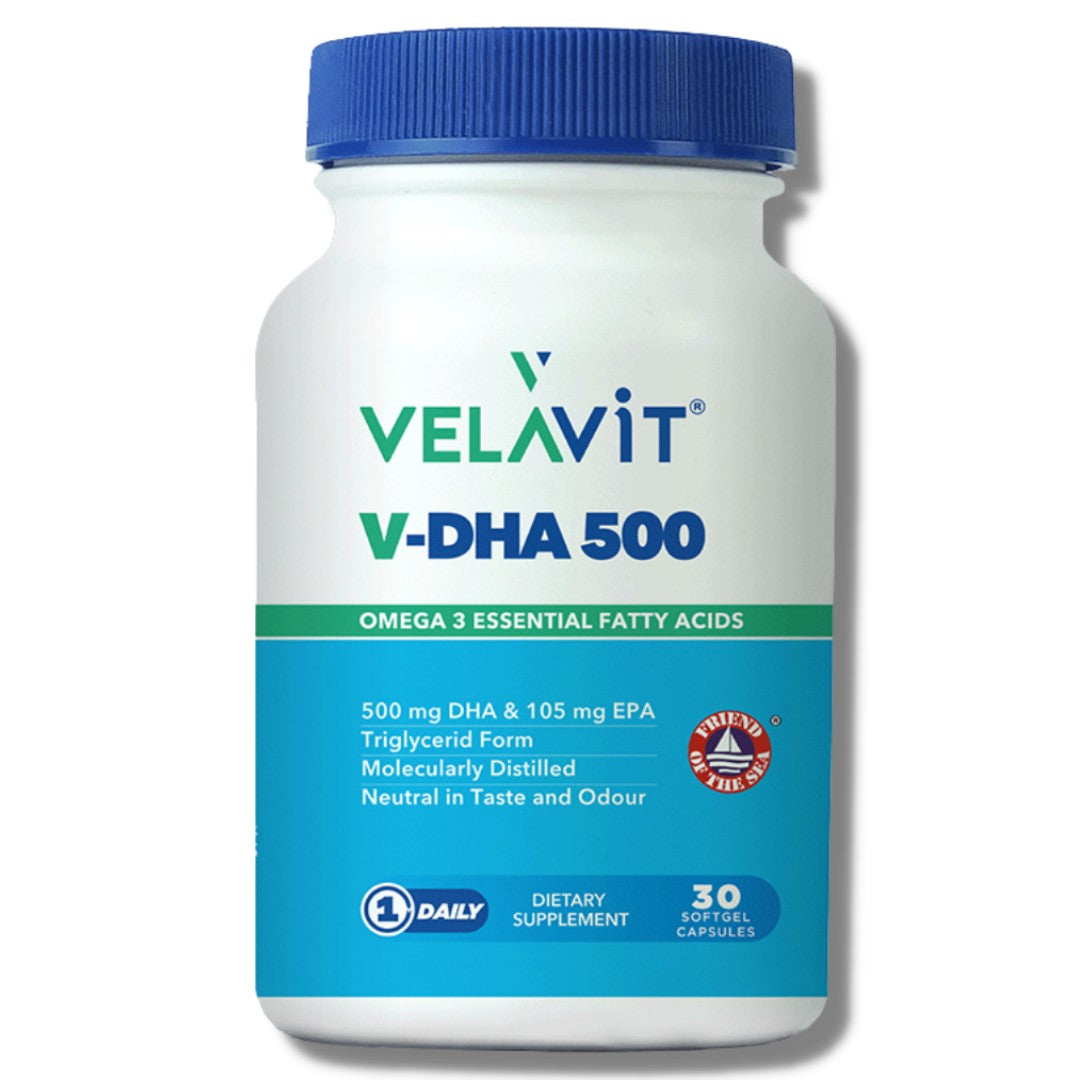 Velavit V-DHA 500 mg 30 Kapsül