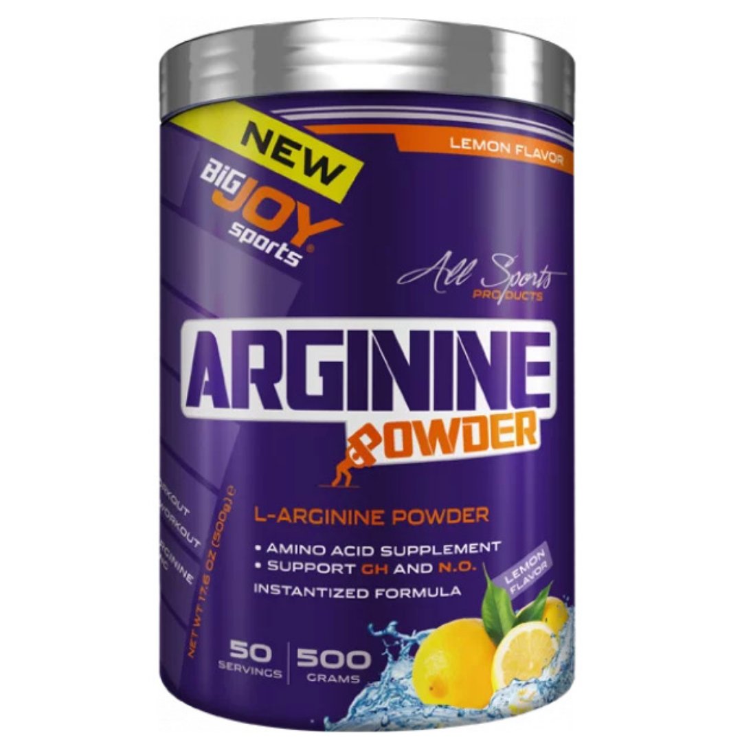 Bigjoy Sports Arginine Powder 500 Gr - Limon
