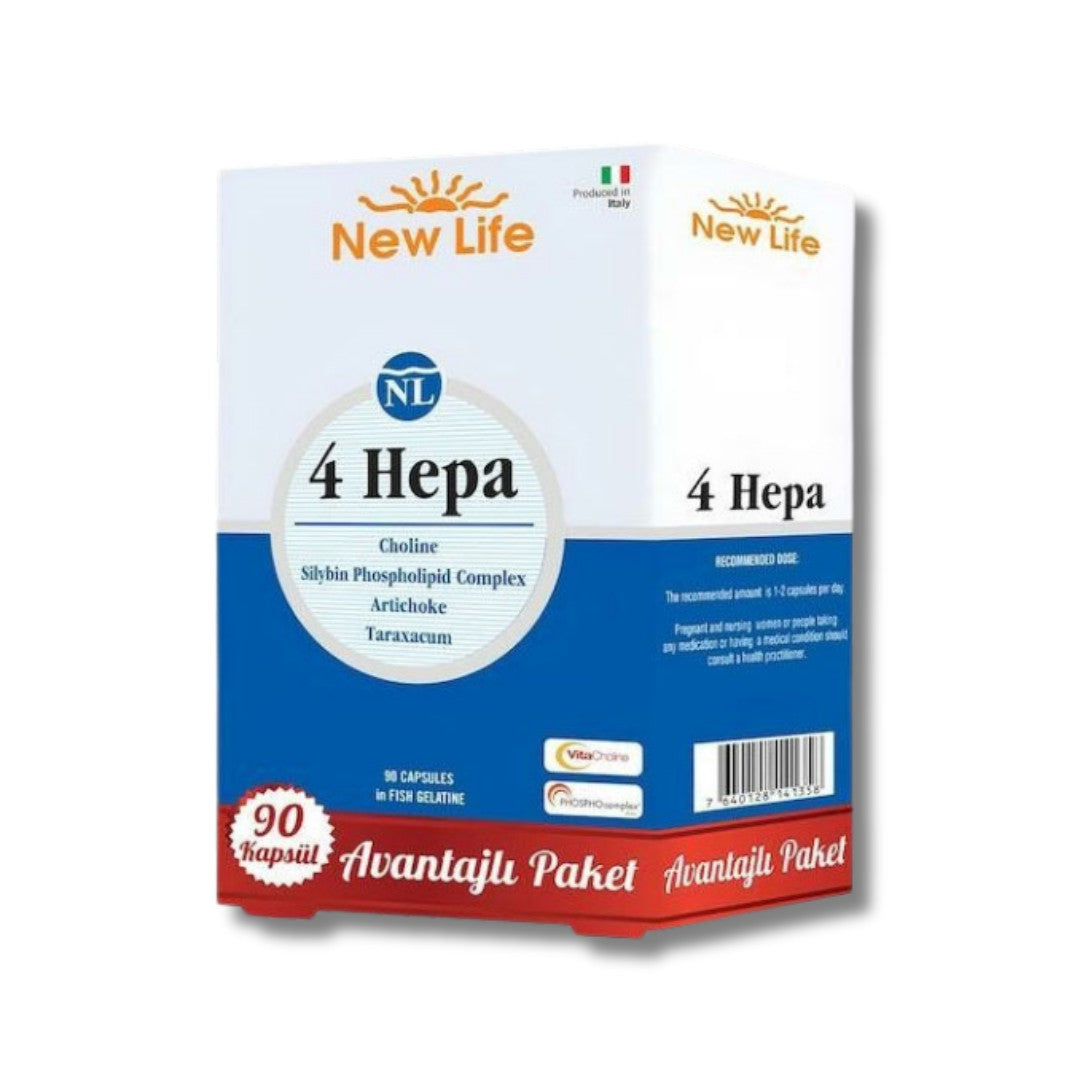 New Life 4 Hepa 90 Softgel Kapsül