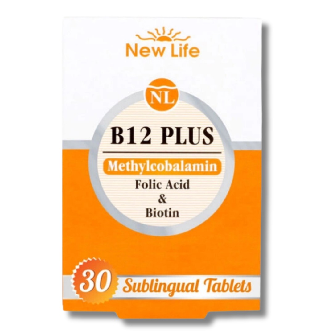 New Life Vitamin B12 Folik asit Biotin 30 Dilaltı Tablet