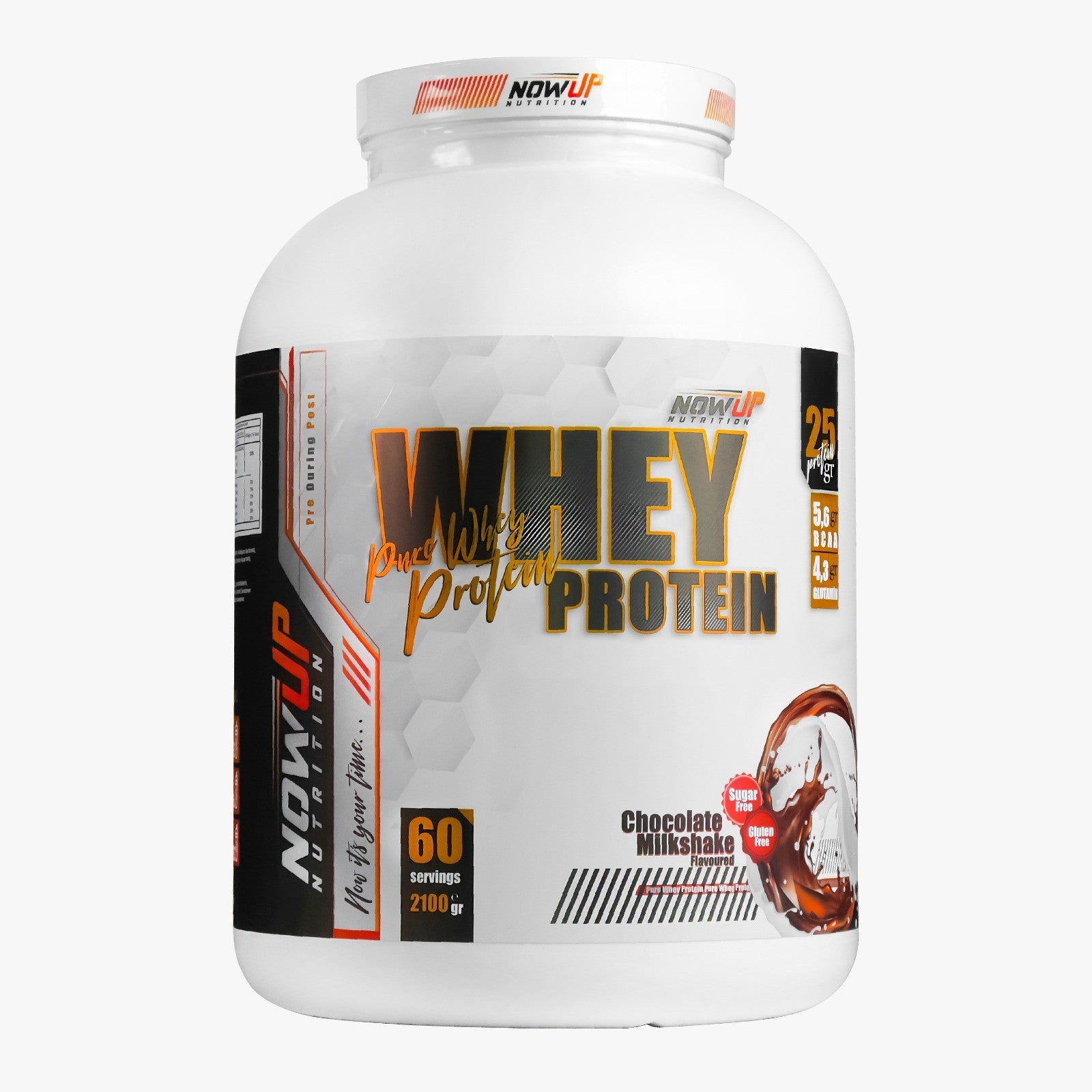 NowUp Whey Protein Tozu Çikolata Aromalı - 2100 Gr.