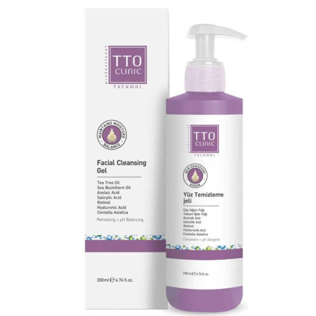 TTO Clinic Yüz Temizleme Jeli 200 ml