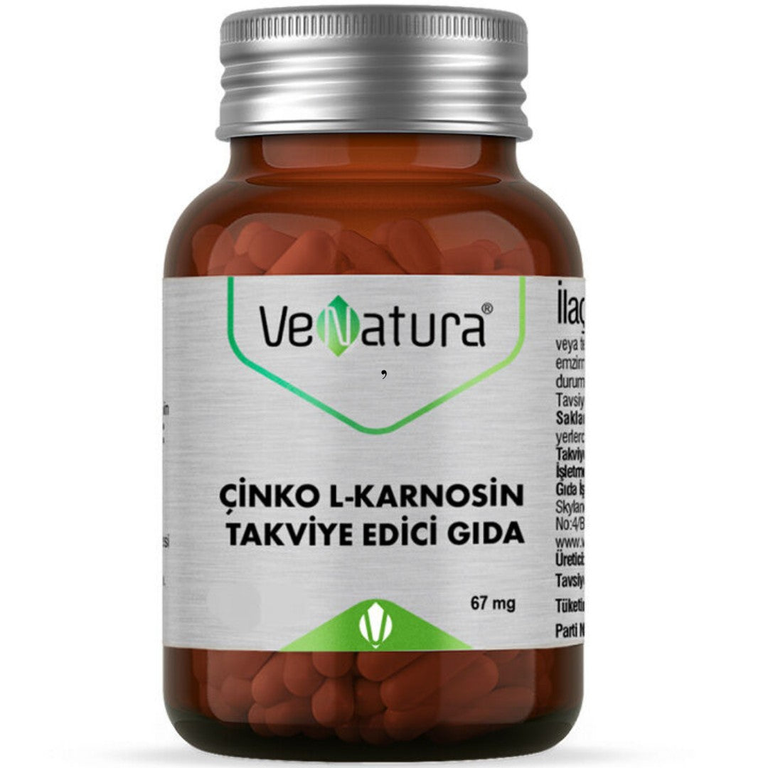 VeNatura Çinko L-Karnosin -30 Kapsül