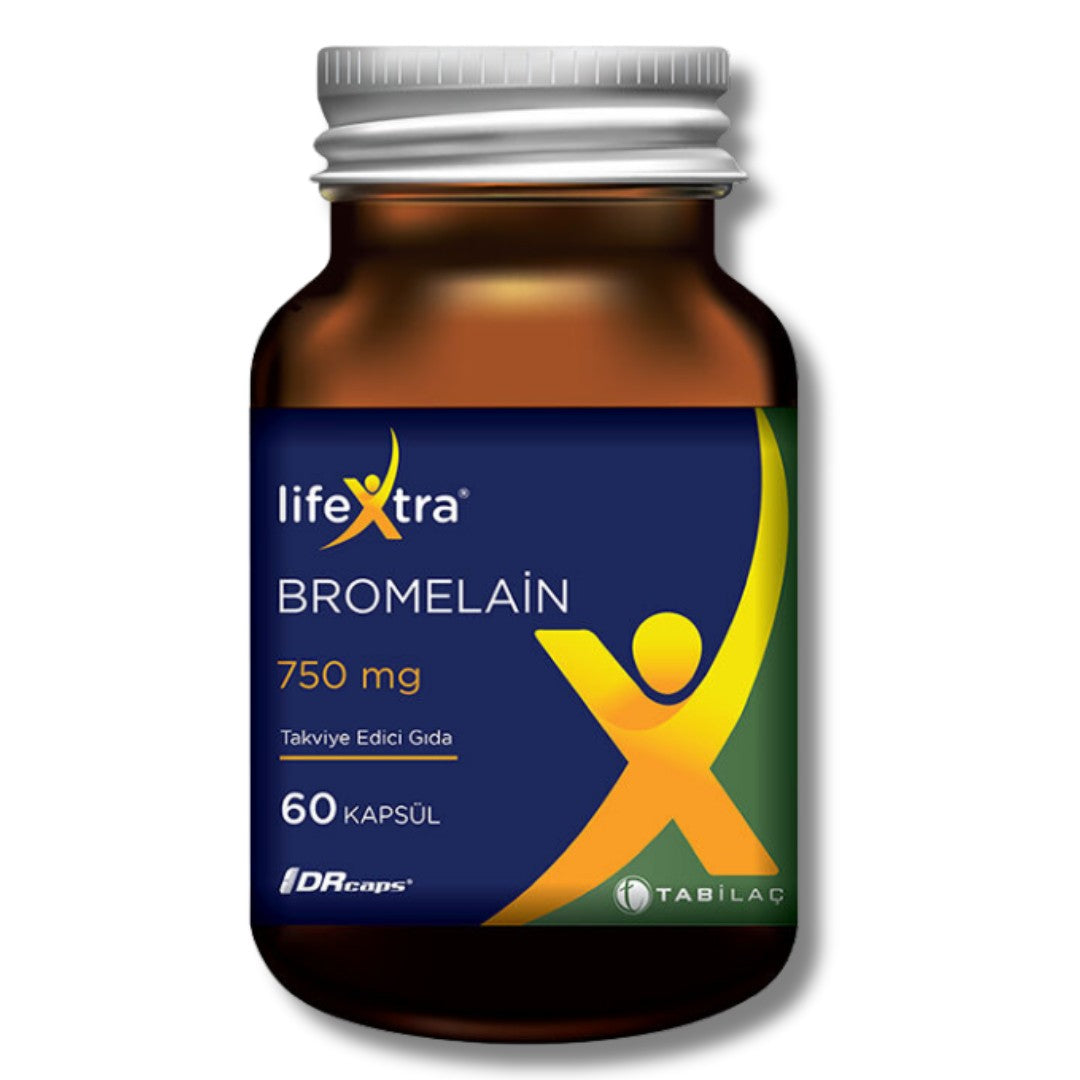 LifeXtra Bromelain 60 Kapsül