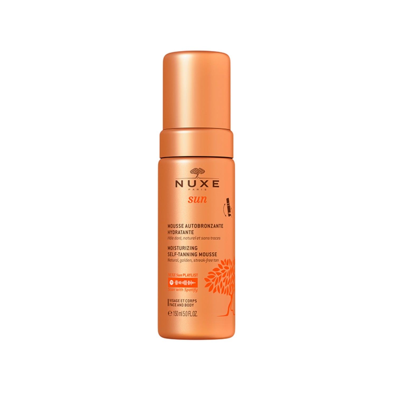 Nuxe Sun Moisturizing Self Tanning Mousse 150 ml