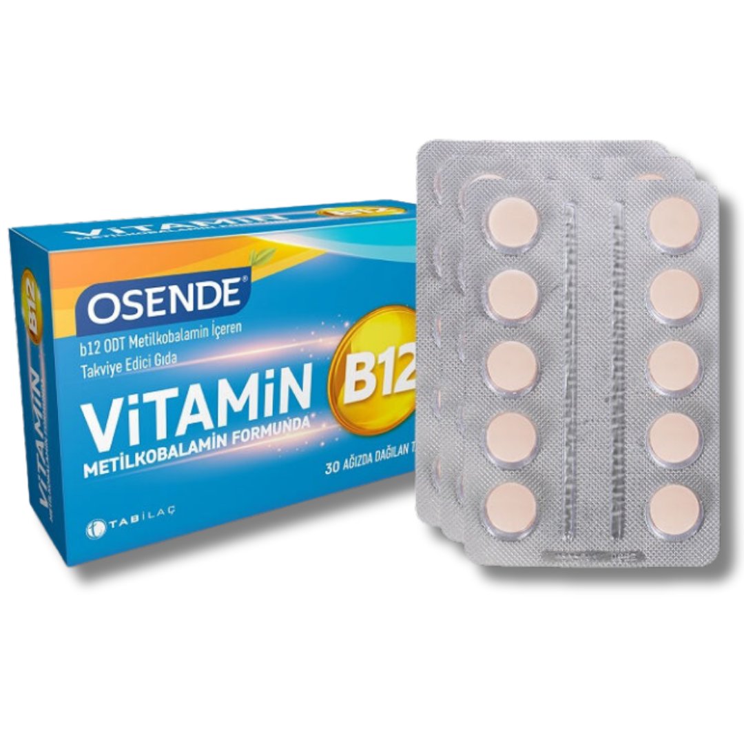 Osende Metilkobalamin B12 30 Tablet