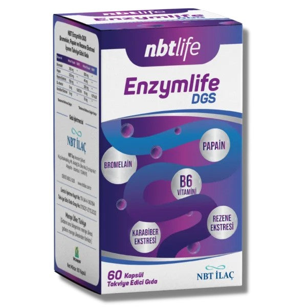 Nbt Life Enzymlife Dgs 60 Kapsül