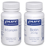 Pure Encapsulations B-Complex + Biotin Seti