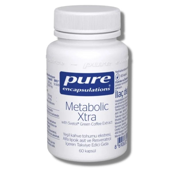 Pure Encapsulations Metabolic Xtra 60 Kapsül