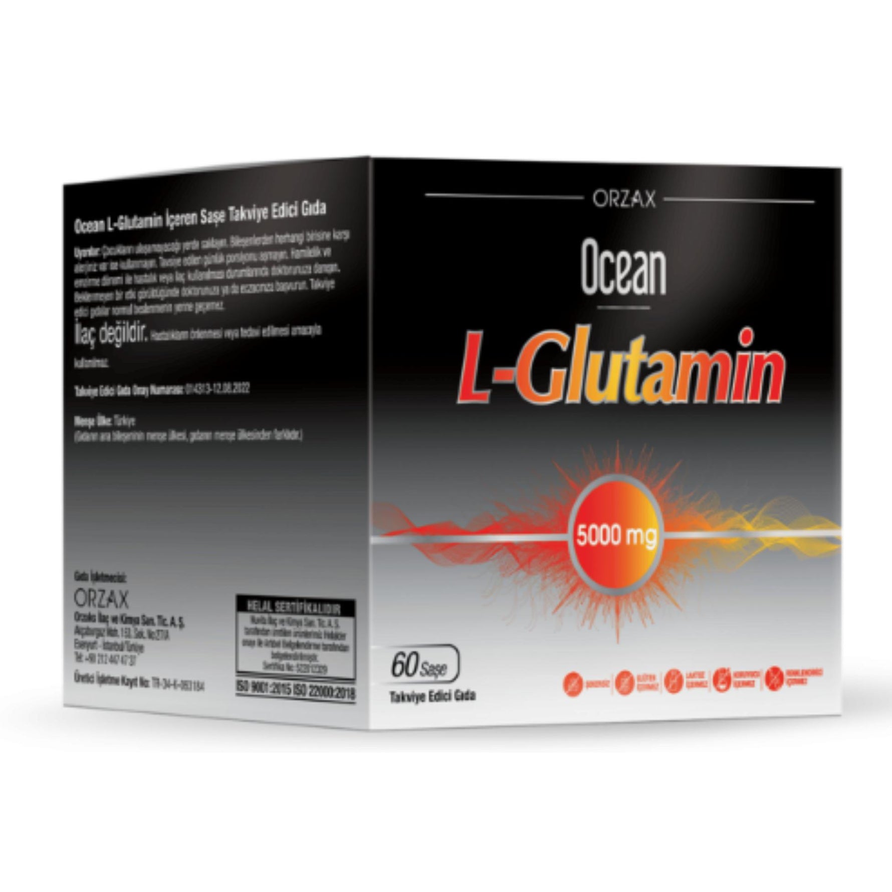 Ocean L-Glutamin 5000 mg 60 Saşe