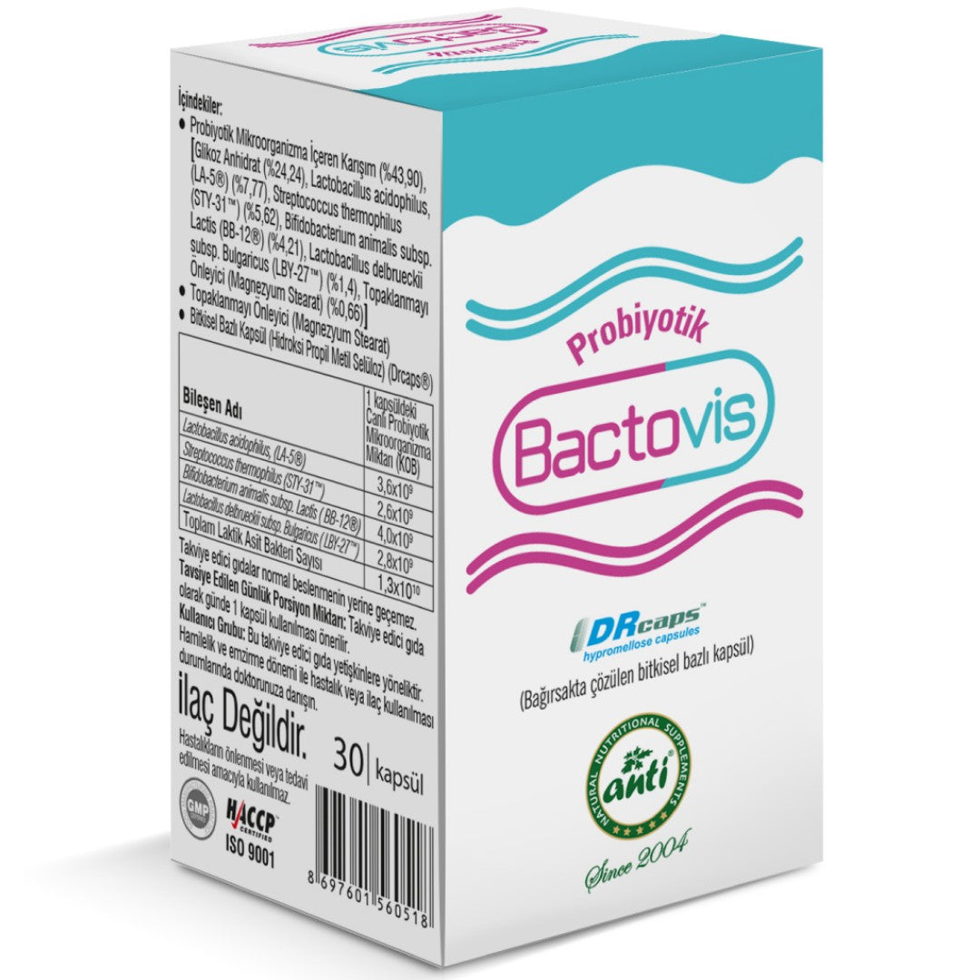 Bactovis® Probiyotik-30 Kapsül.