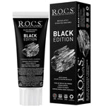 Rocs Black Beyazlatıcı Siyah Diş Macunu 60ml Kömür özlü beyazlatıcı diş macunu