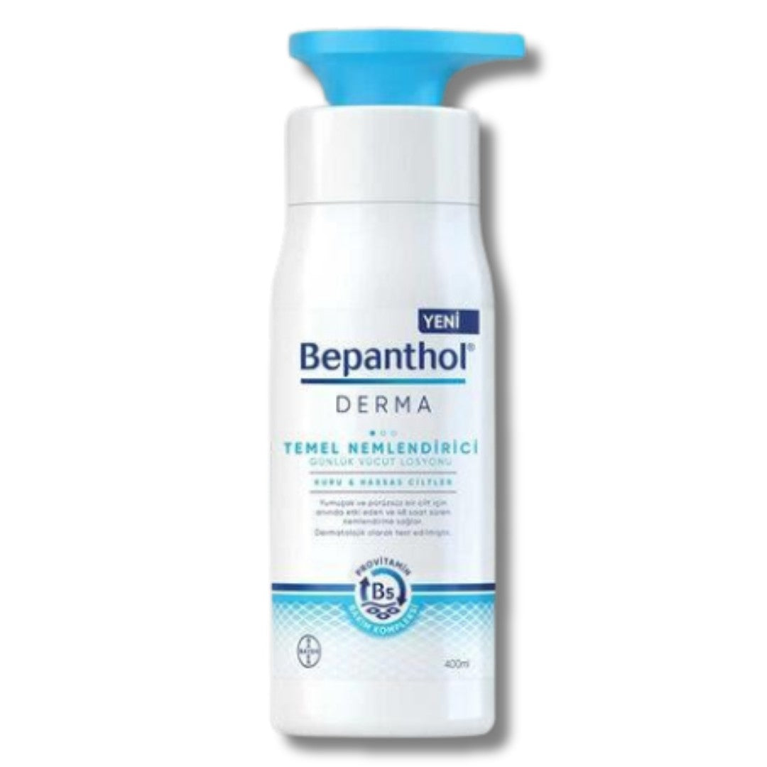 Bepanthol Derma Temel Nemlendirici Kuru Hassas Ciltler Losyon 400 ml