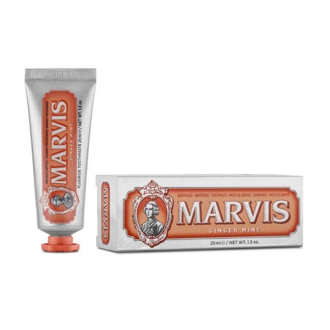 Marvis Ginger Mint Diş Macunu 25ml Zencefil nane özlü diş macunu
