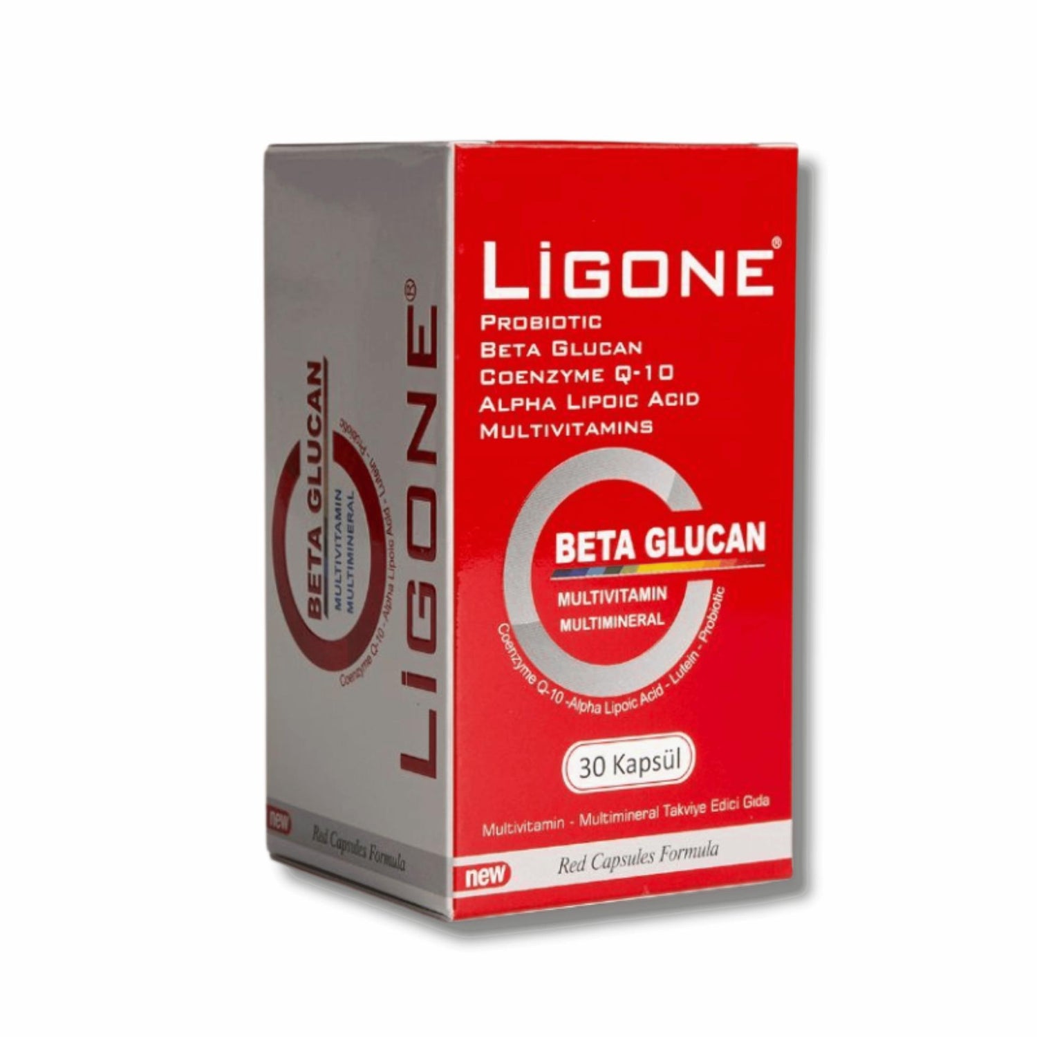 Ligone Beta-Glucan Probiotik Multivitamin 30 Kapsül