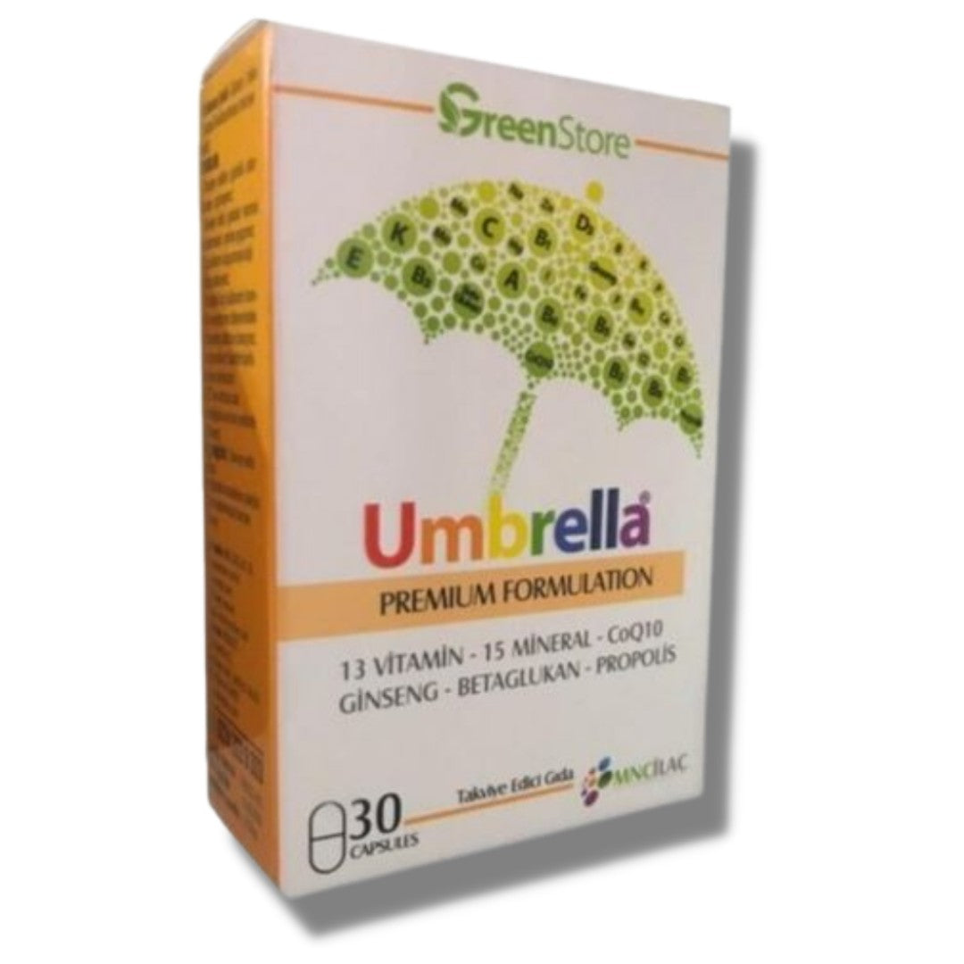 Umbrella Ginseng Multivitamin 30 Kapsül