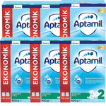 Aptamil 2 Devam Sütü 900 gr 6-9 Ay - 6 adet