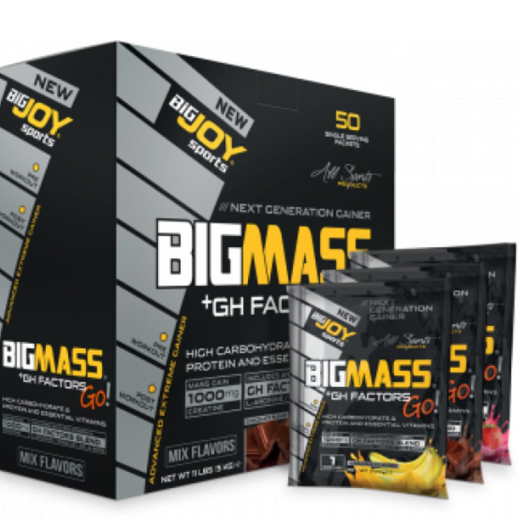 BigJoy Sports Big Mass +GH Factors 50 Saşe - Mix
