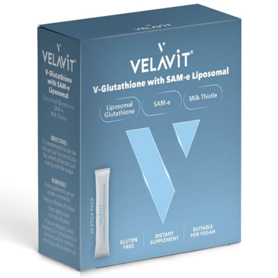 Velavit V-Glutathione with SAM-e Liposomal -30 Saşe