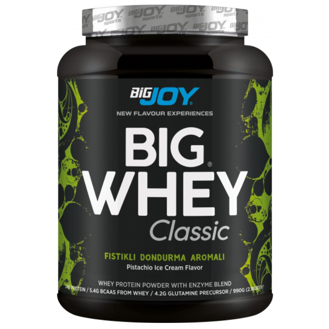 BigJoy Sports BigWhey Classic Whey Protein 990 Gr - Antep Fıstıklı Dondurma