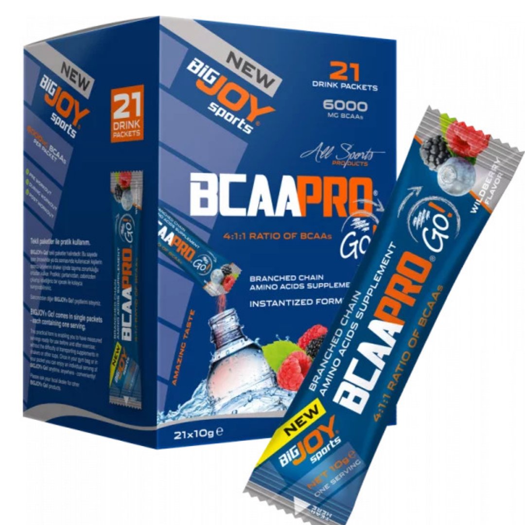 Bigjoy Sports BCAAPro Go! 4:1:1 (21 Servis) - Orman Meyve