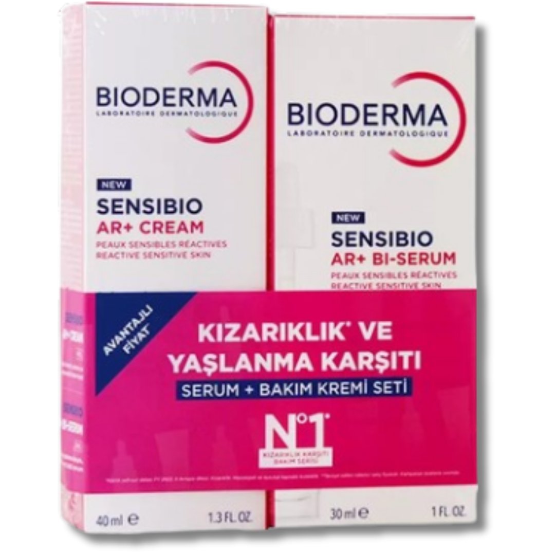 Bioderma Sensibio Ar+ Cream ve Sensibio Ar+ Bı-Serum Set