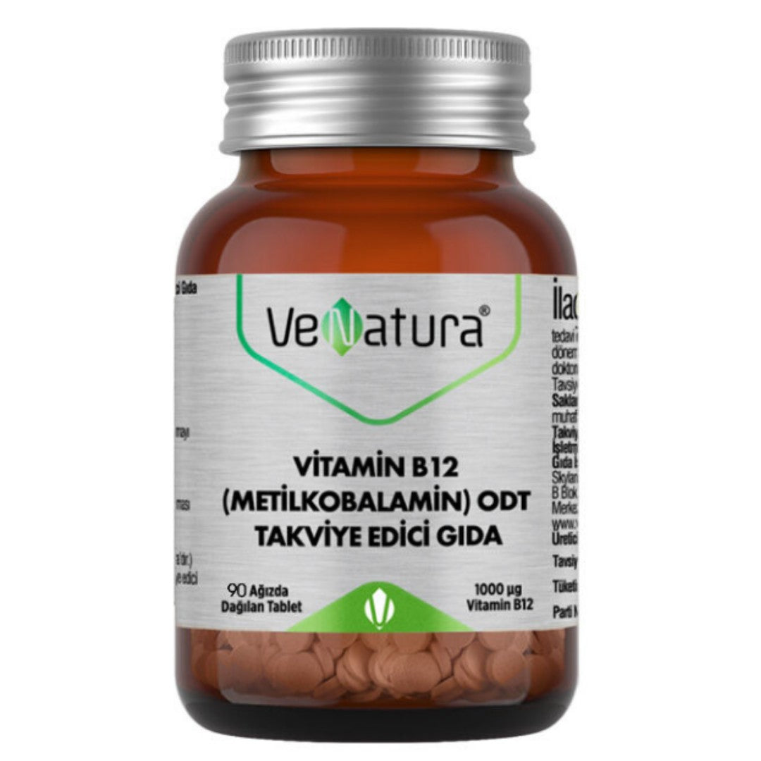 Venatura Vitamin B12 Odt Takviye Edici Gıda 90 Tablet