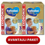 Bebelac Gold 3 Devam Sütü 800 Gram 1+ yaş - 2 adet