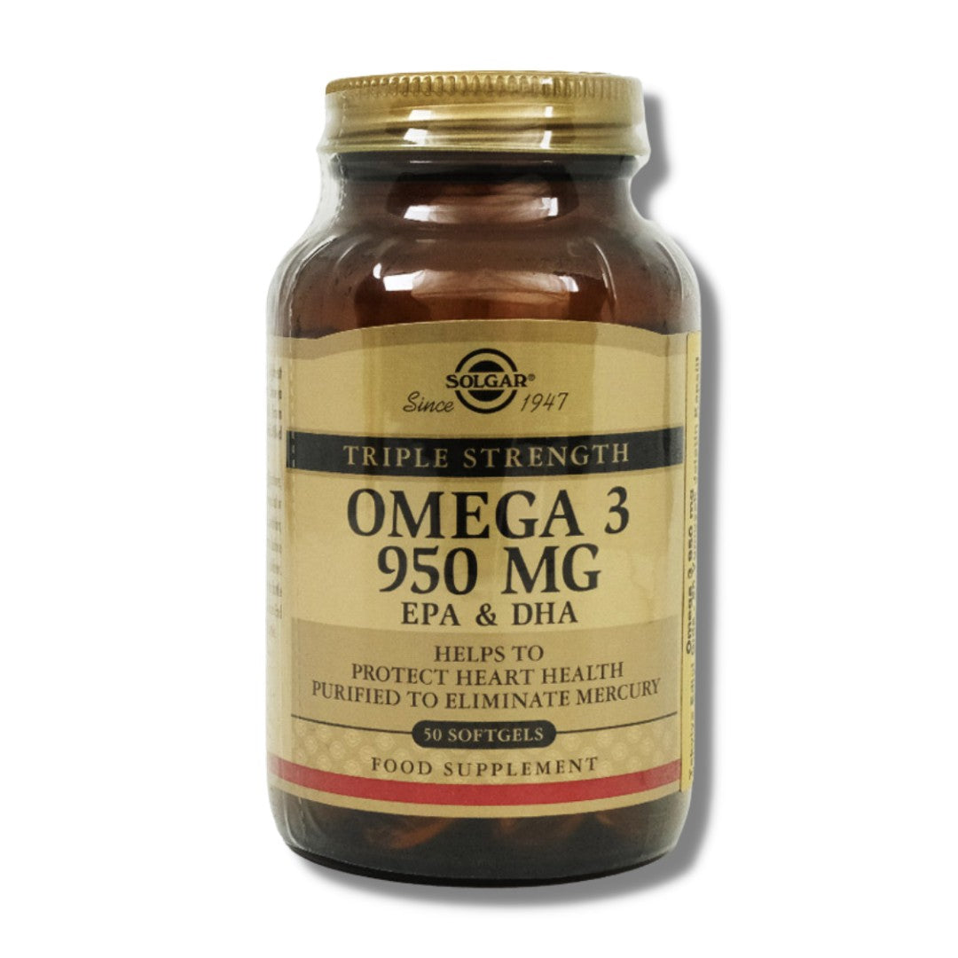 Solgar Omega 3 Balık yağı 950 mg 50 Kapsül