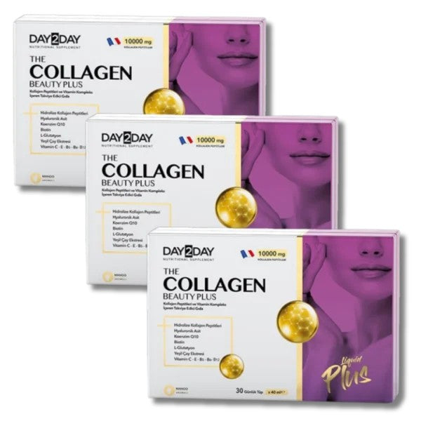 Day2Day The Collagen Beauty Plus Mango Aromalı 3 Adet 30x40 ml Tüp