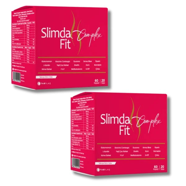 Slimda Fit Complex 2 Adet 60 Kapsül 20 Saşe