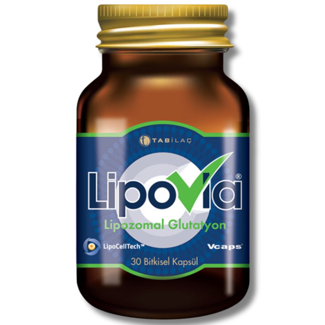 LipoVia Lipozomal Glutatyon 30 Bitkisel Kapsül