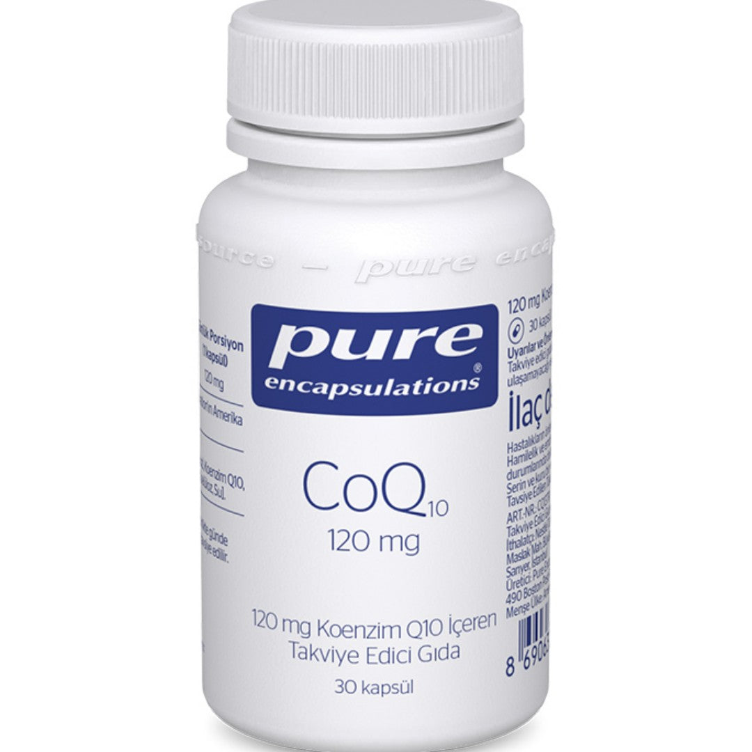 Pure Encapsulations Coenzyme Q10 120 Mg -30 Kapsül