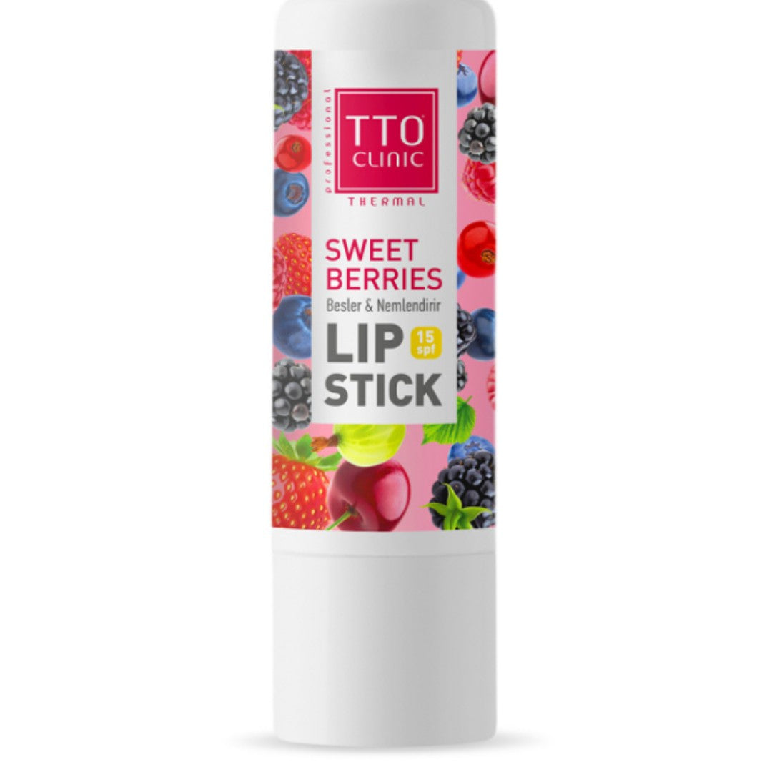 TTO Clinic Thermal SPF15+ Lip Stick 5 gr - Tatlı Meyveler