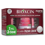 Bioxcin Forte Saç Dökülmesine Karşı Bakım Şampuanı 300 ml - 3 AL 2 ÖDE