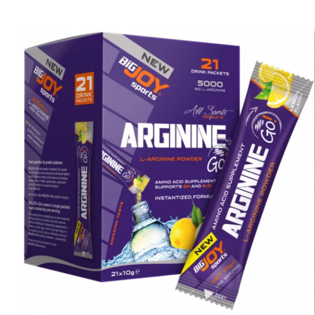 Bigjoy Sports Arginine Go! (21 Servis) - Limon