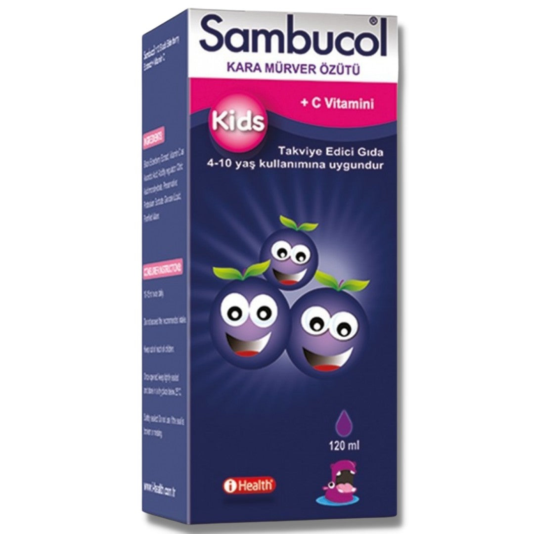 Sambucol Kids Kara Mürver 120 Ml Şurup